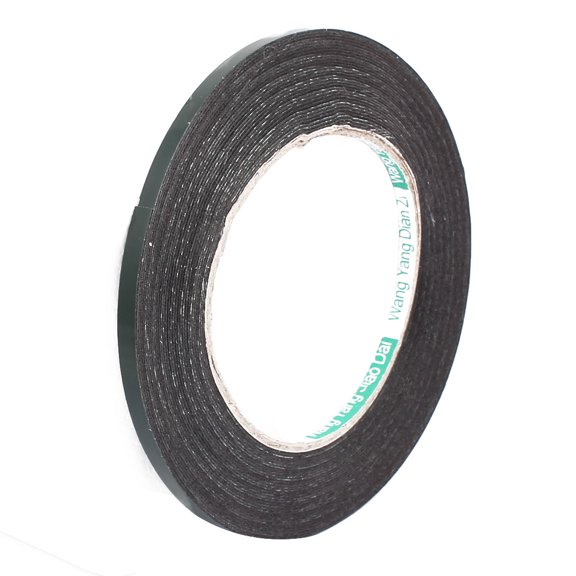 1pcs 5mm x 0.5mm Self Adhesive Shock Resistant Anti-noise Foam Tape 10M Length