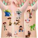 thumbnail image 1 of Tatuajes Temporales Infantiles Bovulo Set De 8 Hojas Impermeables Para Fiestas, 1 of 5
