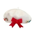 thumbnail image 2 of Boina navideña cómoda y transpirable, cálida, informal, decorativa, para Navidad Adultos blancos, 2 of 9