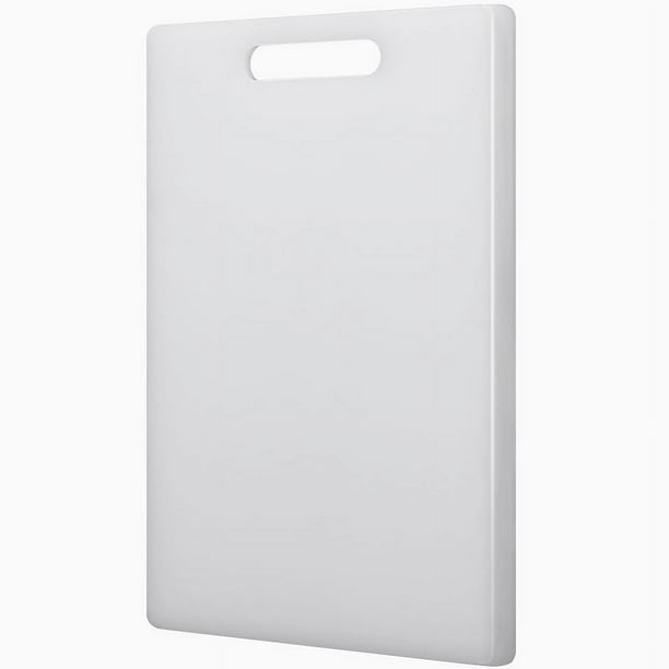 Tabla de cortar de plástico de doble cara, antideslizante, antibacteriana, antimoho, de grado alimenticio para cocina doméstica
