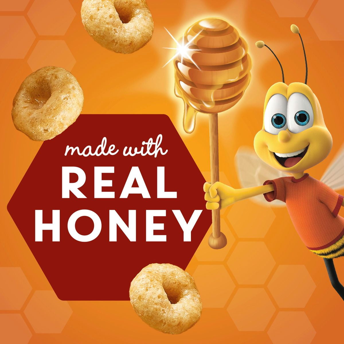 General Mills Cheerios Honey Nut Breakfast Cereal - 27.2oz - Pack of 2