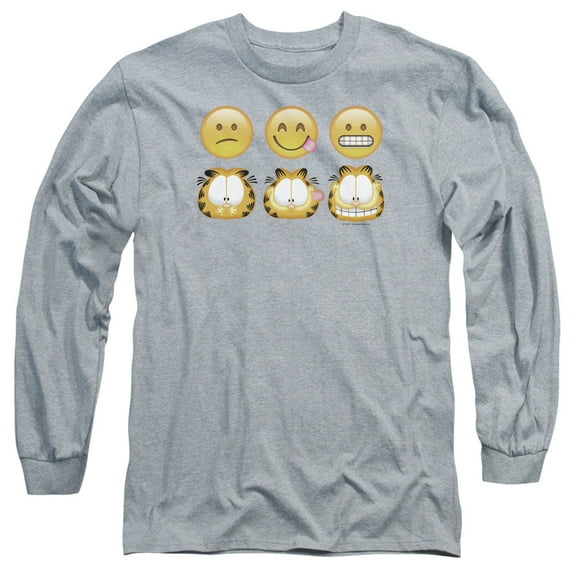 Garfield - Emojis - Long Sleeve Shirt - Medium
