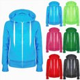 thumbnail image 4 of Towmus Hoodies for Women Sweatshirt Zip Up Hoodie Fall Fashion 2025 Trendy Long Sleeve Jackets Winter Clothing Outfits, 4 of 4