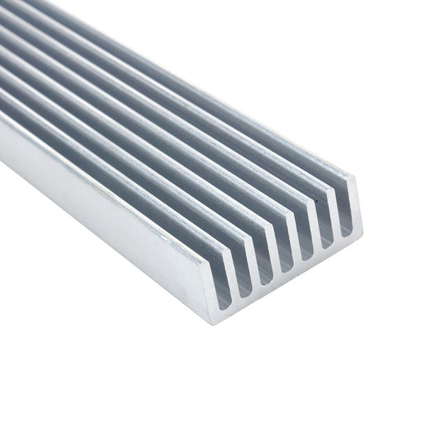 Disipador De Calor Chip Disipador De Calor De Plata Estable, Disipador De Calor De Aluminio, Para Ventilador De Refrigeración 300mmx25mmx10mm Disipador De Calor Emisor LED De ANGGREK Otros