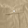 thumbnail image 4 of Aofany Short Sleeve Shirts for Men Plus Size Button up Loose Comfy Business Casual Work Shirts with Pocket, 4 of 8