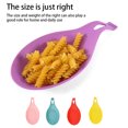 thumbnail image 4 of Billuyoard Soporte para cuchara, bandeja para cuchara, vajilla, , estante para cucharas, suavidad multicolor, lavable, restaurante, sin olor, Cocina y Comedor Rojo, 4 of 6