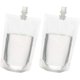 thumbnail image 1 of 50 Uds. De bolsas de plástico para bebidas de 100ml con boquilla de plástico, bolsa transparente para frasco de licor, contenedor para batidos, frascos para bebidas a prueba de puerros ShuxiuWang 8390605882944, 1 of 1