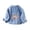 Blue D, variant on Edvintorg Toddler Clothes for Girls Jean Jacket Cute Embroidery Lapel Long Sleeve Denim Coat with Pockets Kids Clothes Girls 18M-14Y