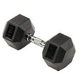 thumbnail image 4 of Signature Fitness Hex Dumbbells Strength Workout Equipment Set, 45 lbs, 4 of 5