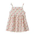 thumbnail image 2 of LOVZFMLL Robe Princesse à Manches Courtes et Col Rond Longueur Genou pour Filles, 2 of 3