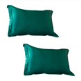 thumbnail image 1 of Clearance! Solid Color Faux Silk Pillowcase Silk No Zipper Envelope Pillow Pillow Cover, 1 of 7