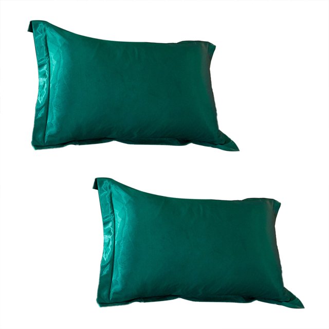 Clearance! Solid Color Faux Silk Pillowcase Silk No Zipper Envelope Pillow Pillow Cover