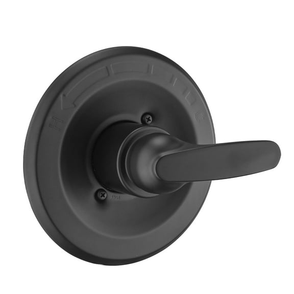 Ultrimkit Replacement for Delta 13/14 Series Shower Trim Kit, Shower Cover Plate with Handle (Valve& Catridge Not Inclued) (Matte Black)