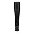 thumbnail image 3 of INC Womens Black Flexible Sole Cushioned Keenah Square Toe Stiletto Zip-Up Dress Boots Shoes 10.5 M, 3 of 4