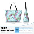 thumbnail image 4 of Easygdp Dragonfly Floral Bolsa de Viaje de Playa de Gran Capacidad, Bolsa Tote Perfecta para la Playa, Escapadas de Fin de Semana y Viajes, 4 of 7