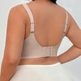 thumbnail image 3 of Seamless Gel Bras for Plus Size Full Coverage Wireless Comfort Bra Support - Everyday Home Leisure Design with Non Stick Gel Padding and Soft Edges, 3 of 7
