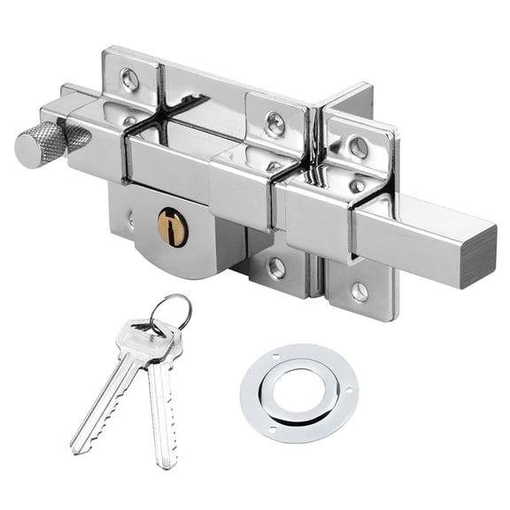 Fence Cross Key Old Style Exterior Lock Anti-theft Door Mechanical Latch Lock