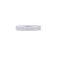 thumbnail image 2 of Diamond Princess 14kt White Gold Womens Princess Diamond Wedding Band 1/2 Cttw Size 8, 2 of 4