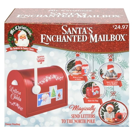 Mr. Christmas Multicolor Santa's Enchanted Mailbox Decoration