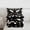 Black White 01, variant on Feelyou Cartoon Bat Print 01, Happy Halloween Twin Comforter Sets, Kawaii Stars Reversible Bedding Set, Microfiber Bedroom Decor,2 Pieces