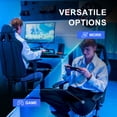 thumbnail image 4 of GTPLAYER Gaming Chair Office Chair PU Leather with Footrest&Adjustable Headrest,Blue, 4 of 8