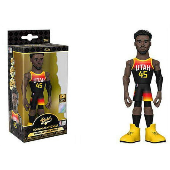 Funko NBA GOLD Donovan Mitchell Vinyl Figure (Chase Version)