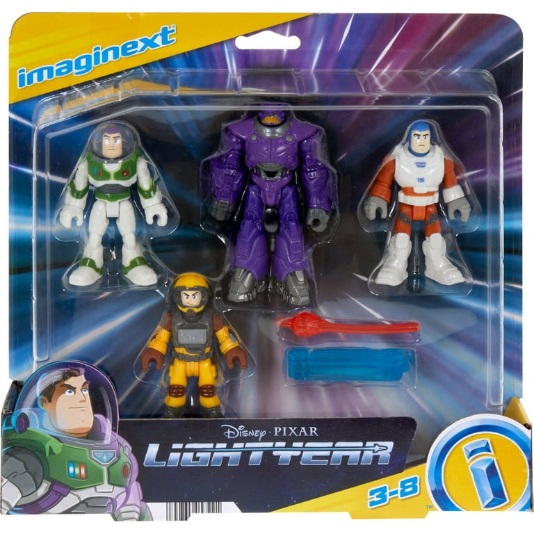 Disney Pixar Lightyear Imaginext Buzz Lightyear Mission Multipack 6 Piece Figure Set