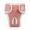 thumbnail image 3 of Female Dog Sanitary Pants  Washable Reusable Physiological Pet Diapers Shorts  Menstrual Care Pants For Small  Medium Dogs, 3 of 6