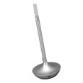 thumbnail image 3 of Lámpara de mesa inalámbrica Innovadora forma de vela 3 niveles de brillo Lámpara de escritorio LED recargable regulable Plata, 3 of 5