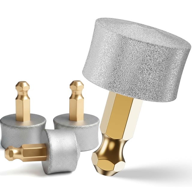 RGIMF Repuestos de tambor para esmeriladora de uñas con punta de diamante, paquete de 4