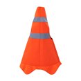 thumbnail image 4 of FASHOFT Traffic Cone Halloween For Women Funny Cosplay Outfit Full Set For Masquerade Dress Up Party Stage Show Role Play Attire Halloween B, 4 of 5