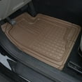 thumbnail image 3 of Motor Trend MT-150-BG 2 Front All Weather Custom Heavy Duty Rubber Floor Mats for Auto Car Truck SUV, Beige, 3 of 9