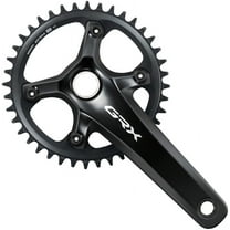 Shimano GRX FC-RX820-1 Crankset - 175mm, 12-Speed, 40t, 110 BCD, Hollowtech II, Black