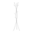 thumbnail image 1 of Monarch Specialties Coat Rack, Hall Tree, Free Standing, 11 Hooks, Entryway, 74"h, Bedroom, Metal, White, Contemporary, Modern, 1 of 2