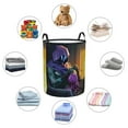 thumbnail image 6 of Valoranta Omen Circular Laundry Basket Dirty Clothes Hamper Laundry Hamper Storage Bucket Toy Organizer For Bathroom/Laundry Storage/Bedroom Medium, 6 of 8
