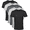 Black/Sport Grey/Charcoal, variant on Gildan Mens Short Sleeve Crew T-Shirts Assorted Color T-Shirt up to 2XL, 5-Pack, 2X-Large, Black, Sport Grey, Military Green