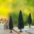 thumbnail image 2 of 15 piezas de escena en miniatura árboles mini paisajismo decoración decoración de arena adornos de árbol de mesa, 2 of 8
