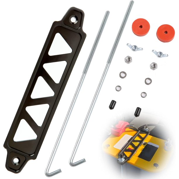 Soporte de sujeción de batería, soporte de amarre de batería de aleación de aluminio, bandeja de batería