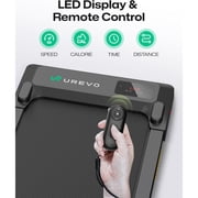 UREVO SpaceWalk E1L Under Desk Portable Walking Pad Treadmill