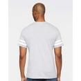 thumbnail image 3 of LAT Mens Adult Football Tee, VN HTHR/BD WHT, Medium, 3 of 5