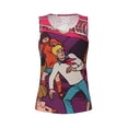 thumbnail image 4 of Lsque Scooby-Doo Printed Workout Tank Tops for Women, Athletic Sports Tank Tops, Compression Sleeveless Dry Fit Shirts,Sleeveless Yoga Shirt-X-Large, 4 of 9