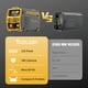 thumbnail image 2 of TOOLIOM 135A 110V Stick Welder MMA ARC Welder Machine DC Inverter Welder with Hot Start, Arc Force and Anti-Stick Portable Welding Machine, 2 of 6