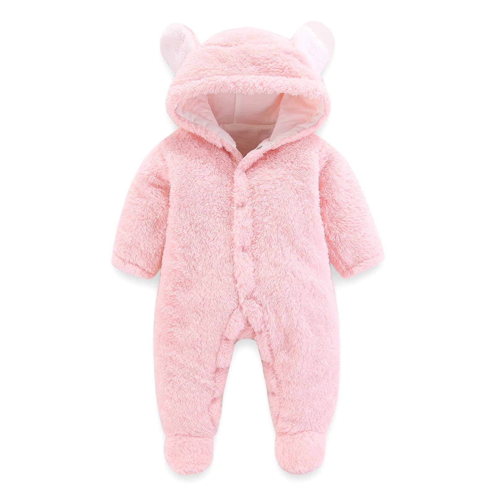 Mama Bear Unisex Long Sleeve Baby Gown Baby Bodysuit Unionsuit Footed Pajamas Romper Jumpsuit 