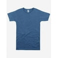 thumbnail image 4 of Karma Tee - Organic & Recycled | 3400SS | Ocean Blue Heather | XXLarge, 4 of 5