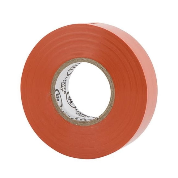 NSI WW-732-OR Professional Plus Orange Vinyl Electrical Tape, 7mil