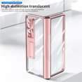 thumbnail image 2 of Allytech for Samsung Galaxy Z Fold 5 Case with S Pen & S Pen Holder & Screen Protector & Camera Lens Protector & Hinge Protection,Shockproof Rugged Full Body Protective Clear Plating Cover CasRosegold, 2 of 7