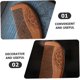 thumbnail image 3 of Peine de madera para mujer con dientes finos y precisos, diseño de estilo chino, material natural para peinar., 3 of 5