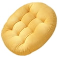 thumbnail image 1 of Tapicería de tatami circular engrosada, tapicería, reposapiés Papasan de color sólido, 1 of 5