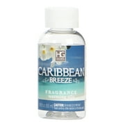 Hosleys 5 Pack of 55ml Fragranced Warming Oils - CARIBBEAN BREEZE W1