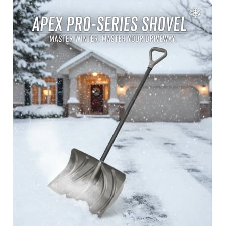 Suncast 20" Steel Core Combo Snow Shovel